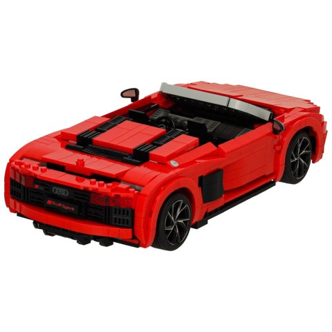 Samochód Rastar 93800 AUDI R8 Spyder 1:14 klocki 1440 el. Samochód Rastar 93800 AUDI R8 Spyder 1:14 klocki 1440 el.