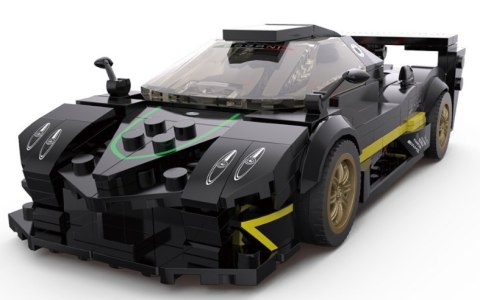 Samochód Rastar 93900-B pagani Zonda R 1:28 klocki 387 el. Samochód Rastar 93900-B pagani Zonda R 1:28 klocki 387 el.