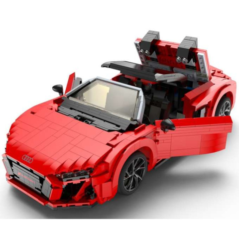 Samochód Rastar 93800 AUDI R8 Spyder 1:14 klocki 1440 el. Samochód Rastar 93800 AUDI R8 Spyder 1:14 klocki 1440 el.
