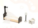 Domek dla lalek drewniany MDF mebelki 122cm XXL LED Domek dla lalek drewniany MDF mebelki 122cm XXL LED