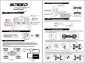 Samochód zdalnie sterowany na pilota RC Speed Pioneer Stunt Car 360 czerwony Samochód zdalnie sterowany na pilota RC Speed Pioneer Stunt Car 360 czerwony