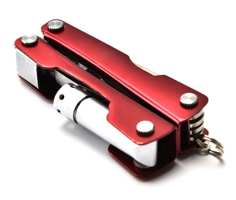 Mini multitool brelok 6w1 scyzoryk Mini multitool brelok 6w1 scyzoryk
