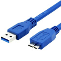 KABEL USB 3.0 A NA MICRO B DO DUSKU DŁUGI 1,80 m