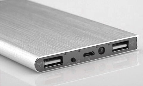 Power bank 20000mah kompaktowy 2 porty Power bank 20000mah kompaktowy 2 porty