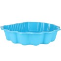 Piaskownica zamykana basen Muszelka Twins podwójna 2w1 160x87,5x19,5cm niebieska Piaskownica zamykana basen Muszelka Twins podwójna 2w1 160x87,5x19,5cm niebieska