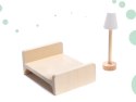 LULILO Domek dla lalek drewniany FLORO boho LED 78cm LULILO Domek dla lalek drewniany FLORO boho LED 78cm