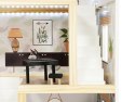 LULILO Domek dla lalek drewniany FLORO boho LED 78cm LULILO Domek dla lalek drewniany FLORO boho LED 78cm
