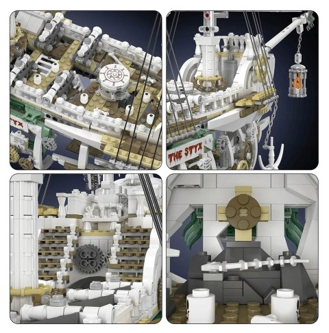 Statek Piracki Widmo 3769el. Zestaw Klocków Mould King