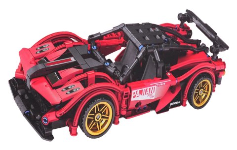Klocki Auto Sportowe Czerwone 482el. klocki techniczne