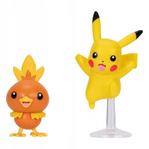 POKÉMON Pikachu Torchic zestaw figurek bitewnych 2-pack