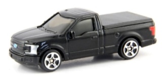 Ford F-150 pickup samochód resorak Die-Cast 1:64 czarny