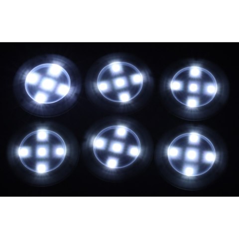 Lampka bezprzewodowa lampki LED na baterie 6szt. + pilot Lampka bezprzewodowa lampki LED na baterie 6szt. + pilot