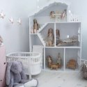 LULILO Regał na książki dla dzieci półka domek na zabawki 2w1 CALLA 116cm XXL LULILO Regał na książki dla dzieci półka domek na zabawki 2w1 CALLA 116cm XXL