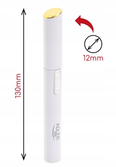 Trymer do brwi depilator do twarzy precyzyjny nakładka do regulacji biały Trymer do brwi depilator do twarzy precyzyjny nakładka do regulacji biały