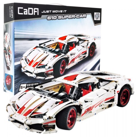 Klocki Auto Sportowe 610 SUPER-CAR EE zestaw 1696 elementów Klocki Auto Sportowe 610 SUPER-CAR EE zestaw 1696 elementów