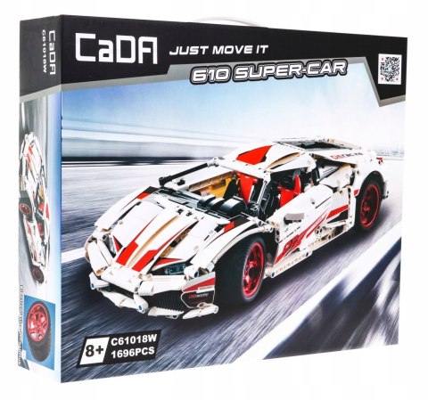 Klocki Auto Sportowe 610 SUPER-CAR EE zestaw 1696 elementów Klocki Auto Sportowe 610 SUPER-CAR EE zestaw 1696 elementów