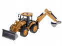 Koparka ładowarka spychacz z łyżką 1:50 Huina model Die Cast