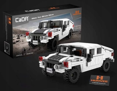 Samochód terenowy Humvee klocki Cada 328 elementów Samochód terenowy Humvee klocki Cada 328 elementów