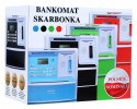 Bankomat skarbonka edukacyjna z polskim nominałem