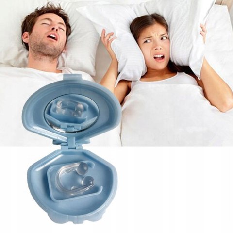 Klips przeciw chrapaniu anti snoring na chrapanie Klips przeciw chrapaniu anti snoring na chrapanie