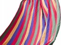WIELKI HAMAK OGRODOWY DWUOSOBOWY MOCNY 150x190cm