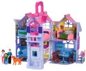 Domek dla lalek Country rozkładana Villa 18cm Domek dla lalek Country rozkładana Villa 18cm