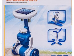 Roboty solarne 6w1 - Solar Kit - wiatrak, helikopter, auto, robot