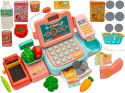 Edukacyjna sklepowa kasa fiskalna - mikrofon, waga, czytnik, akcesoria Edukacyjna sklepowa kasa fiskalna - mikrofon, waga, czytnik, akcesoria