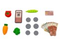 Edukacyjna sklepowa kasa fiskalna - mikrofon, waga, koszyk, akcesoria Edukacyjna sklepowa kasa fiskalna - mikrofon, waga, koszyk, akcesoria