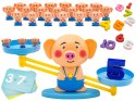 Gra Nauka Liczenia - Równoważnia Waga Szalkowa Świnka - Piggy Balance Gra Nauka Liczenia - Równoważnia Waga Szalkowa Świnka - Piggy Balance