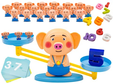 Gra Nauka Liczenia - Równoważnia Waga Szalkowa Świnka - Piggy Balance Gra Nauka Liczenia - Równoważnia Waga Szalkowa Świnka - Piggy Balance