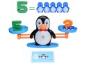 Gra Nauka Liczenia - Równoważnia Waga Szalkowa Pingwin - Counting Penguins Gra Nauka Liczenia - Równoważnia Waga Szalkowa Pingwin - Counting Penguins