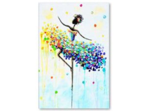 Haft Diamentowy, Obraz, Mozaika Diamentowa Diamond Painting, BALETNICA - KOLOR 30x40cm Haft Diamentowy, Obraz, Mozaika Diamentowa Diamond Painting, BALETNICA - KOLOR 30x40cm