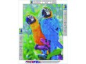 Haft Diamentowy, Obraz, Mozaika Diamentowa Diamond Painting, DWIE PAPUGI 30x40cm Haft Diamentowy, Obraz, Mozaika Diamentowa Diamond Painting, DWIE PAPUGI 30x40cm