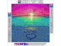 Haft Diamentowy, Obraz, Mozaika Diamentowa Diamond Painting, LOVE 30x30cm Haft Diamentowy, Obraz, Mozaika Diamentowa Diamond Painting, LOVE 30x30cm