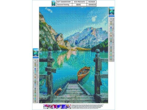 Haft Diamentowy Pomost Obraz Mozaika Diamentowa Diamond Painting 30x40cm Haft Diamentowy Pomost Obraz Mozaika Diamentowa Diamond Painting 30x40cm