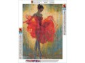 Haft Diamentowy, Obraz, Mozaika Diamentowa Diamond Painting, BALETNICA W CZERWIENI 30x40cm Haft Diamentowy, Obraz, Mozaika Diamentowa Diamond Painting, BALETNICA W CZERWIENI 30x40cm