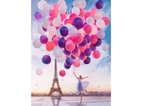 Haft Diamentowy WIEŻA I BALONY Mozaika Diamentowa Diamond Painting 30x40cm Haft Diamentowy WIEŻA I BALONY Mozaika Diamentowa Diamond Painting 30x40cm