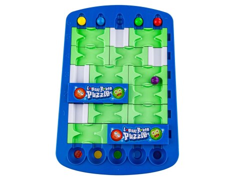 Edukacyjna, Logiczna Gra, Układanka, Puzzle, Tor Dla Kulek Edukacyjna, Logiczna Gra, Układanka, Puzzle, Tor Dla Kulek