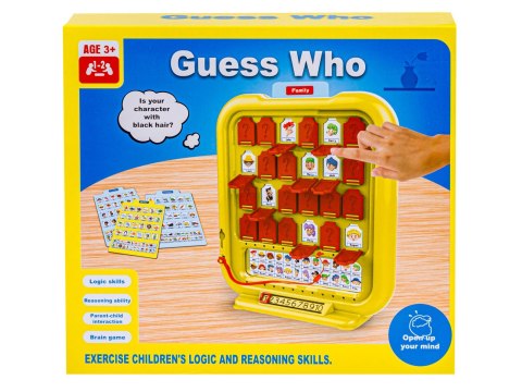 "Guess Who" Gra Pamięciowa "Zgadnij Kto?" Tablica Edukacyjna "Guess Who" Gra Pamięciowa "Zgadnij Kto?" Tablica Edukacyjna