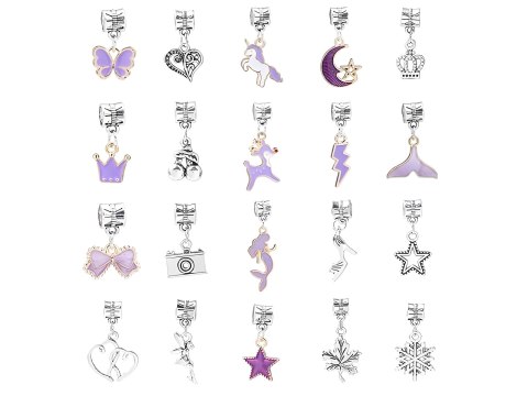 Zestaw Do Robienia Biżuterii Bransoletek Charmsy, 66el. + Kosmetyczka